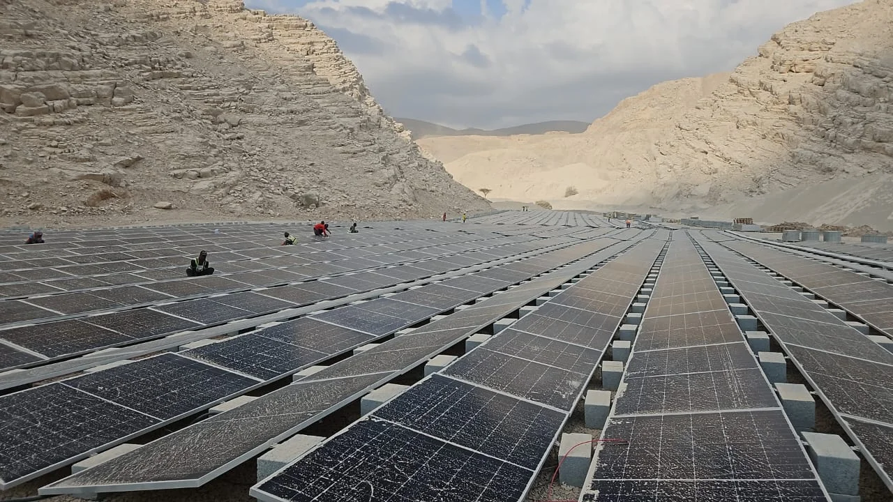 Solar Hybrid Energy System Installation Dubai - On-grid Solar PV and Tesla Powerpack by JOL Electrical